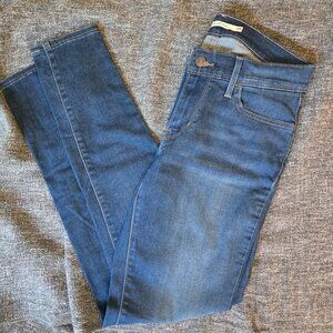 Levi's 710 Super Skinny Jeans, Dark Blue